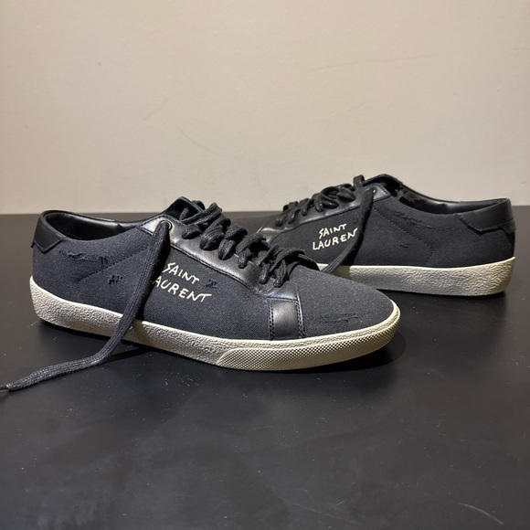 Saint Laurent Canvas Court Classic’s. Lightly worn a few times. - Picture 5 of 5